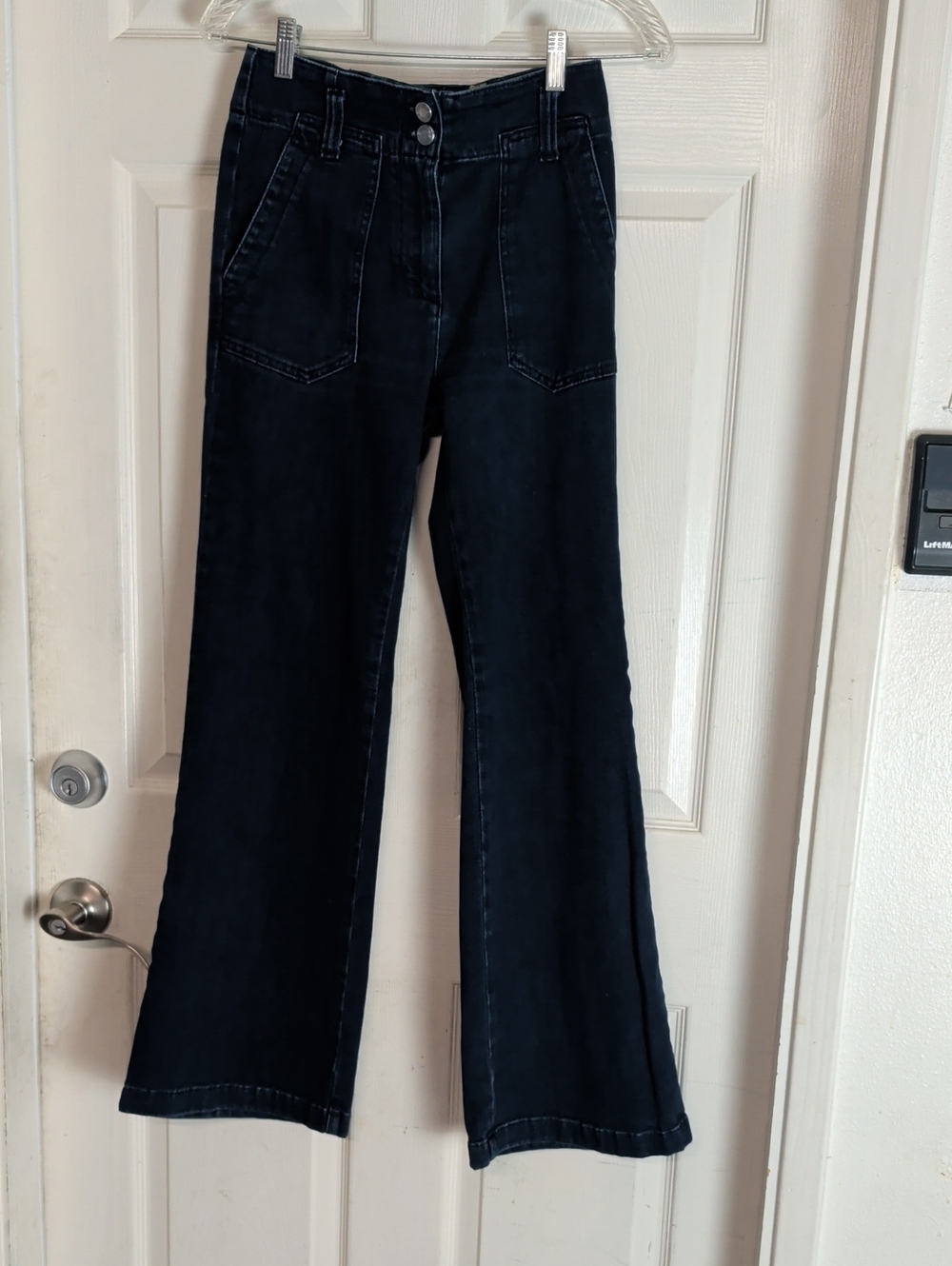 Maeve Anthropologie The Naomi Denim Flare Pants Women 26